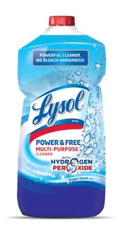 LYSOL POWER  FREE MultiPurpose Cleaner  Pourable  Oxygen Splash
